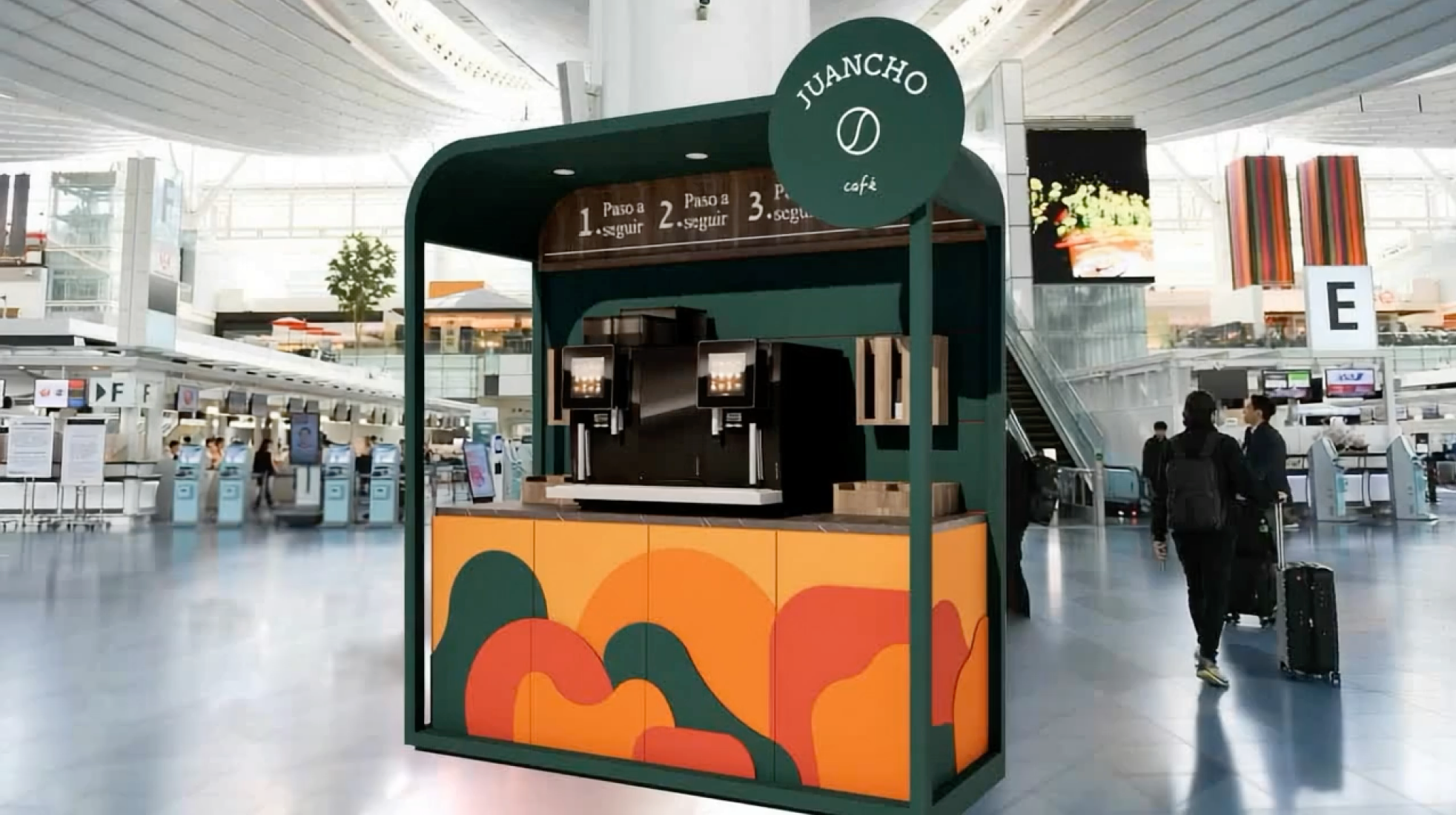 Juancho Café brand application 1